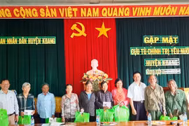 Kbang: Gặp mặt cựu tù chính trị yêu nước