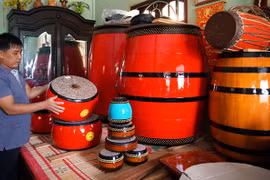 Làng trống Bình An 170 năm vang vọng tiếng 'cắc, tùng'