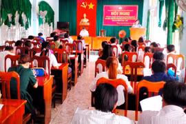 Kbang triển khai kế hoạch vận động bầu cử cho người ứng cử đại biểu HĐND huyện