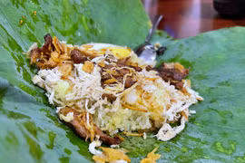 Xôi lá sen Phố núi