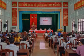 Ứng cử viên đại biểu Quốc hội khóa XV vận động bầu cử tại huyện Kbang và Krông Pa