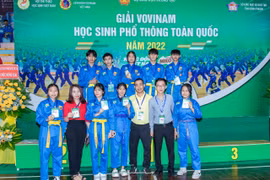 Gia Lai giành 4 huy chương vàng tại Giải Vovinam học sinh phổ thông toàn quốc