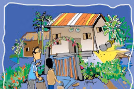 Có ngôi nhà vẫn xanh nhớ thương