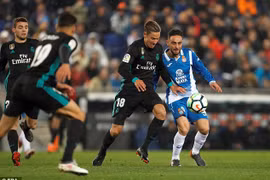 Vắng C.Ronaldo, Real Madrid gục ngã tại xứ Catalonia