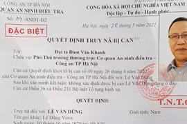 Khởi tố người giúp Lê Dũng Vova lẩn trốn trong lúc truy nã