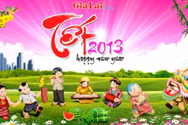 Thiệp xuân 2013