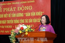 Phát động Cuộc thi báo chí viết về tấm gương "Dân vận khéo"