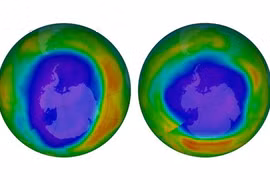 Tầng ozone bảo vệ trái đất được chữa lành