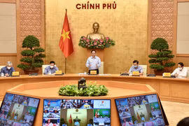 Thủ tướng chủ trì họp trực tuyến về phòng chống dịch với 1.060 xã, phường tại 20 tỉnh, thành phố
