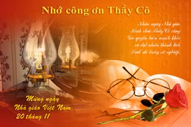 Những lời chúc hay và ý nghĩa nhất ngày 20-11 gửi tặng thầy cô giáo