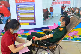 Tích cực hiến máu cứu người