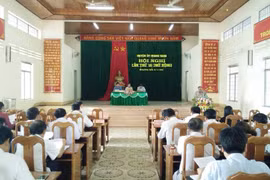 Mang Yang: Hội nghị lần thứ 16 Ban Chấp hành Đảng bộ huyện mở rộng