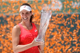 Hạ Wozniacki, Konta đăng quang Miami Open