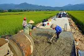 Nợ đọng xây dựng nông thôn mới giảm nhanh