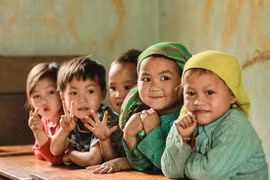 Miễn học phí cho trẻ 5 tuổi vùng đặc biệt khó khăn từ 2018