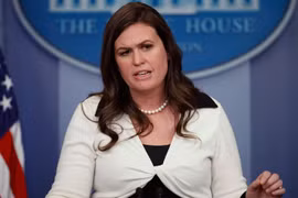 Bà Sarah Huckabee Sanders trở thành Thư ký báo chí mới của Nhà Trắng