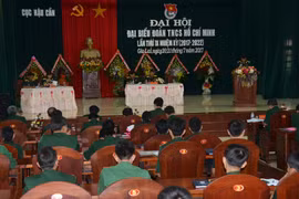 Đoàn cơ sở Cục Hậu cần Quân đoàn 3 Đại hội nhiệm kỳ 2017-2022