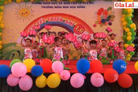 Vui Tết thiếu nhi trong trường học