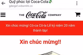 Cảnh giác tin nhắn giả chứa link 'độc' chiếm đoạt tài khoản Facebook, Zalo