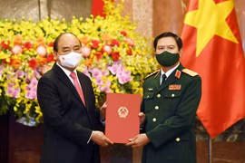 Chủ tịch nước trao quyết định bổ nhiệm Tổng Tham mưu trưởng Quân đội nhân dân Việt Nam