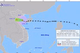 Tin bão mới nhất: Áp thấp nhiệt đới giật cấp 9, chỉ cách Nam Định 130km