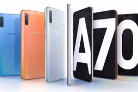 Samsung ra Galaxy A70 màn hình lớn hơn S10+, Note9