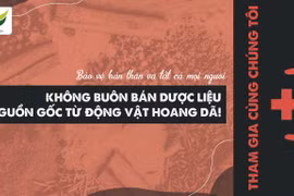 ENV kêu gọi thầy thuốc y dược cổ truyền thân thiện với động vật hoang dã