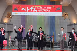 Lễ hội Việt Nam tại Nhật Bản chính thức khai mạc tại Tokyo