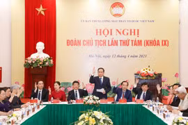 Hội nghị Đoàn Chủ tịch Ủy ban Trung ương MTTQ thảo luận về nhân sự