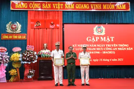 Công an tỉnh Gia Lai gặp mặt kỷ niệm 75 năm Ngày truyền thống lực lượng Tham mưu