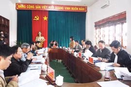 Bí thư Tỉnh ủy Dương Văn Trang làm việc với TT Thị ủy An Khê