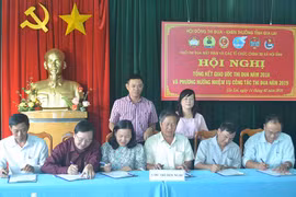 Ký kết giao ước thi đua năm 2019