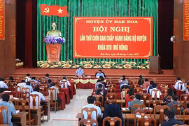 Huyện ủy Đak Đoa triển khai nhiệm vụ quý II-2022