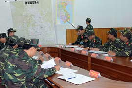 Binh đoàn 15 diễn tập tác chiến năm 2016