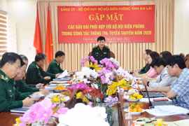 Đảng ủy-Bộ Chỉ huy Bộ đội Biên phòng tỉnh Gia Lai gặp mặt báo chí nhân dịp Xuân Tân Sửu 2021