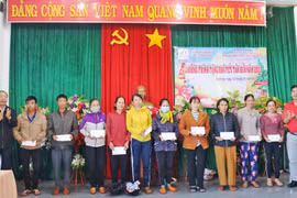 Tặng 400 suất quà Tết cho hộ nghèo huyện Chư Prông