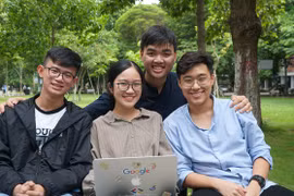 Gặp nhóm sinh viên Việt Nam đầu tiên thắng giải công nghệ của Google