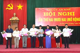 Hội nghị Ban Chấp hành Đảng bộ thị xã An Khê mở rộng lần thứ 22