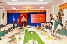 Binh đoàn 15 tiếp nhận đào tạo 30 học viên Quân nhân nước bạn Lào
