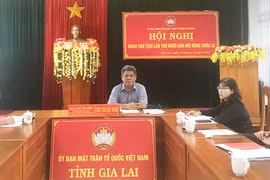 Hội nghị Đoàn Chủ tịch Ủy ban Trung ương MTTQ Việt Nam lần thứ 14