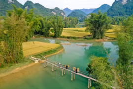 Mùa thu quyến rũ nơi biên giới