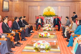 Thường trực Tỉnh ủy Gia Lai tiếp đón, làm việc với Đoàn đại biểu cấp cao tỉnh Attapeu