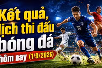 Kết quả, lịch thi đấu bóng đá hôm nay 1/9: Barcelona thắng 5-2