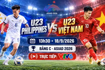 Link xem trực tiếp U23 Philippines vs U23 Việt Nam, 13h30 ngày 18/9