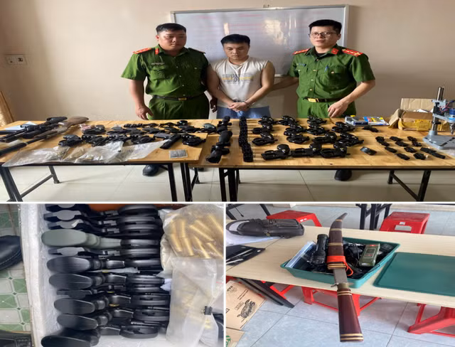 Một đối tượng bị bắt giữ cùng tang vật