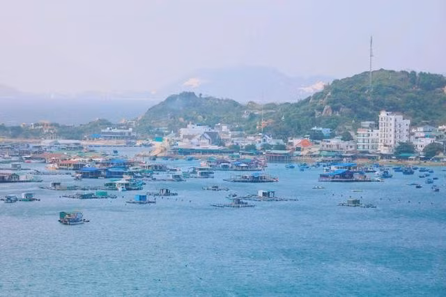 Một góc đảo Bình Hưng tại xã Nam Cam Ranh, Khánh Hòa. ẢNH: BÁ DUY