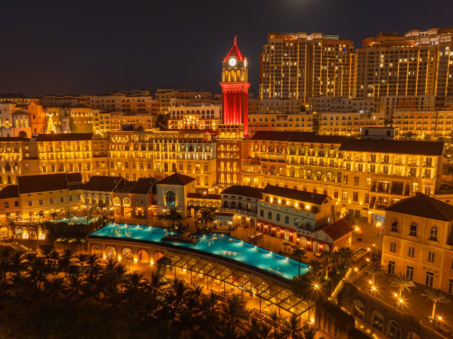 Khu nghỉ dưỡng Sun Premier Village Primavera ở đặc khu Phú Quốc, còn được gọi là thị trấn Địa Trung Hải. ẢNH: NGÔ TRẦN HẢI AN