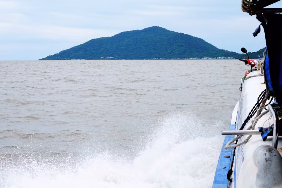 Đảo Hòn Tre, nơi đặt trung tâm hành chính đặc khu Kiên Hải (An Giang). ẢNH: MAI THANH HẢI