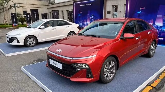 Hyundai Accent được áp dụng ưu đãi lên đến 80 triệu đồng. Ảnh: B.H