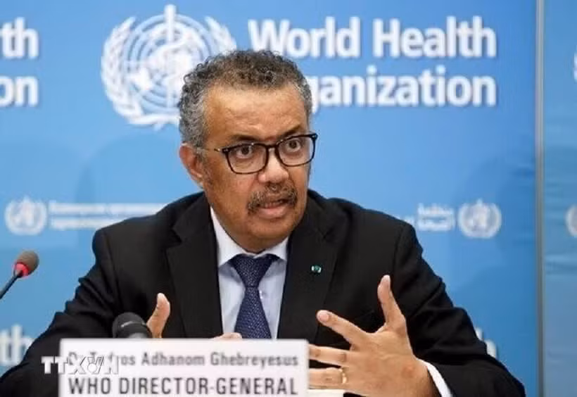 Tổng Giám đốc WHO Tedros Adhanom Ghebreyesus. (Ảnh: IRNA/TTXVN)